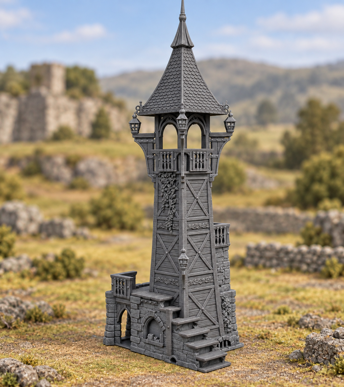 Watchtower - 28mm Tabletop Terrain