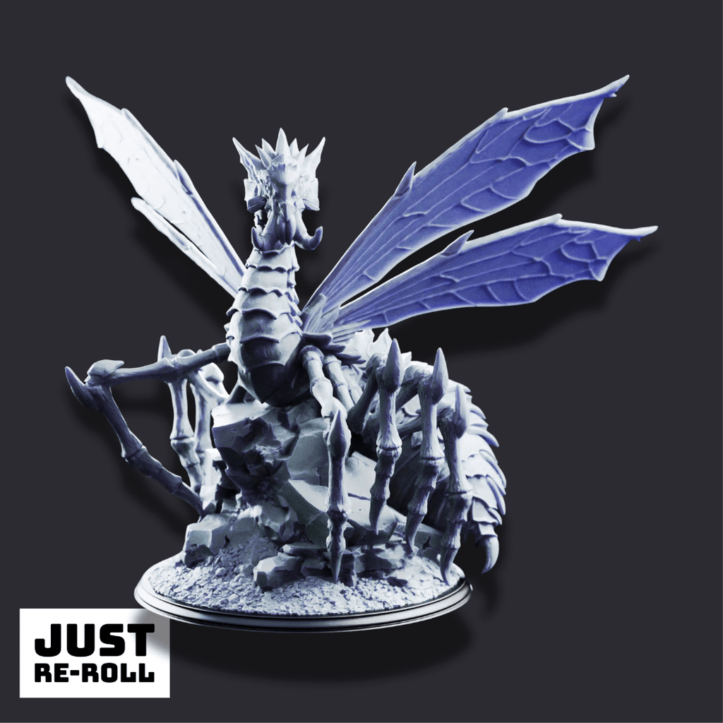 Xaniri – Dragonspider of Irinax - 3D Printed Monster Miniature - Just Re-Roll