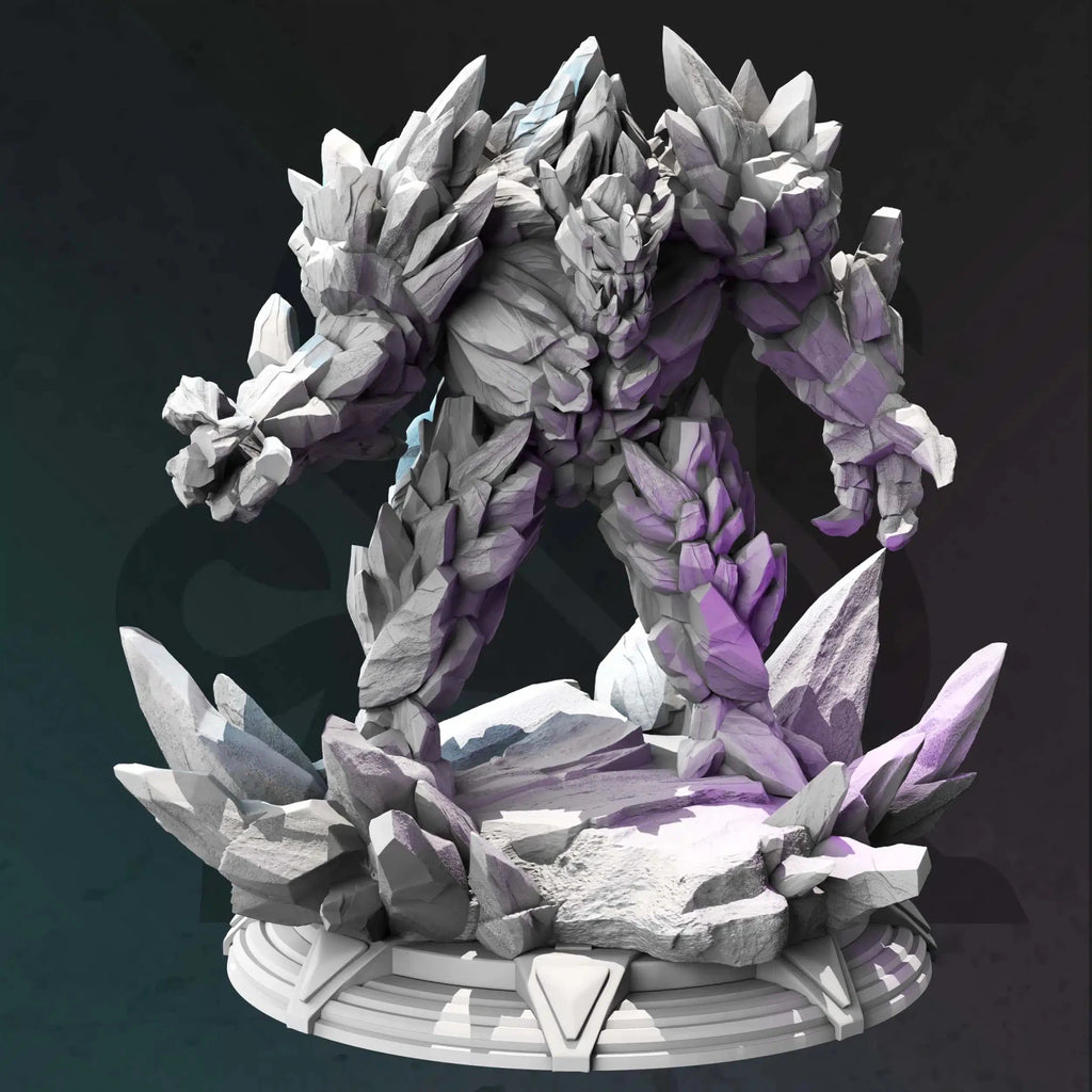 Yokun Golem - 3D Monster Miniature - Just Re-Roll